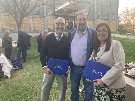 Susana Campuzano y Alberto Escarpa premios RSEQ a la Excelencia Investigadora